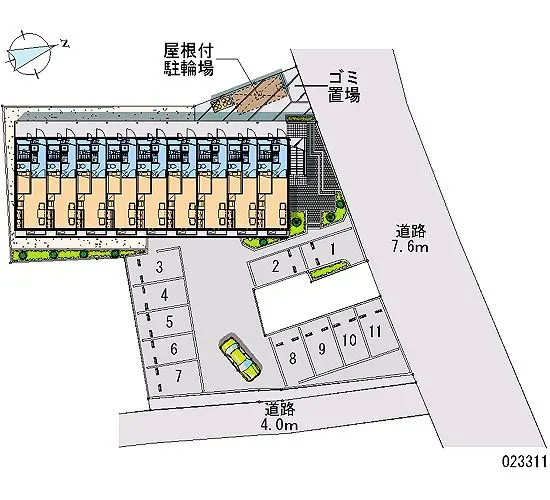 日光市瀬川 月極駐車場